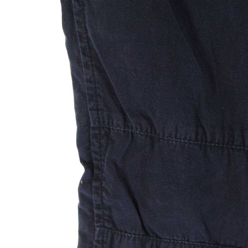 DIESEL INDUSTRY(ディーゼルインダストリー) 00S イタリア製 ブリーチ加工 パッチポケット ローライズ ジップフライ フレアパンツ ブラック/グレー レディース