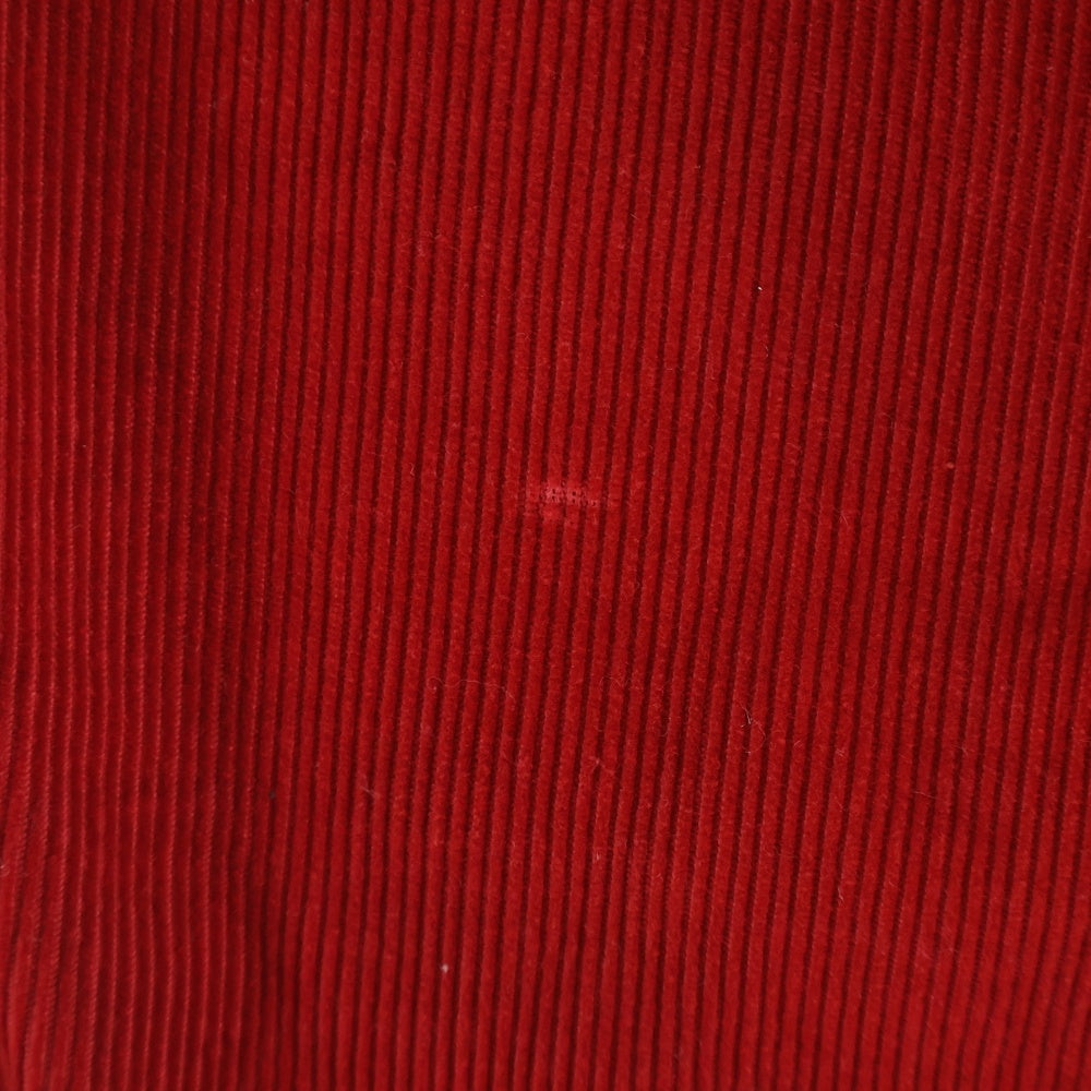 DIESEL INDUSTRY(ディーゼルインダストリー) イタリア製 イタリア製 コーデュロイ ジップフライ フレアパンツ レッド レディース