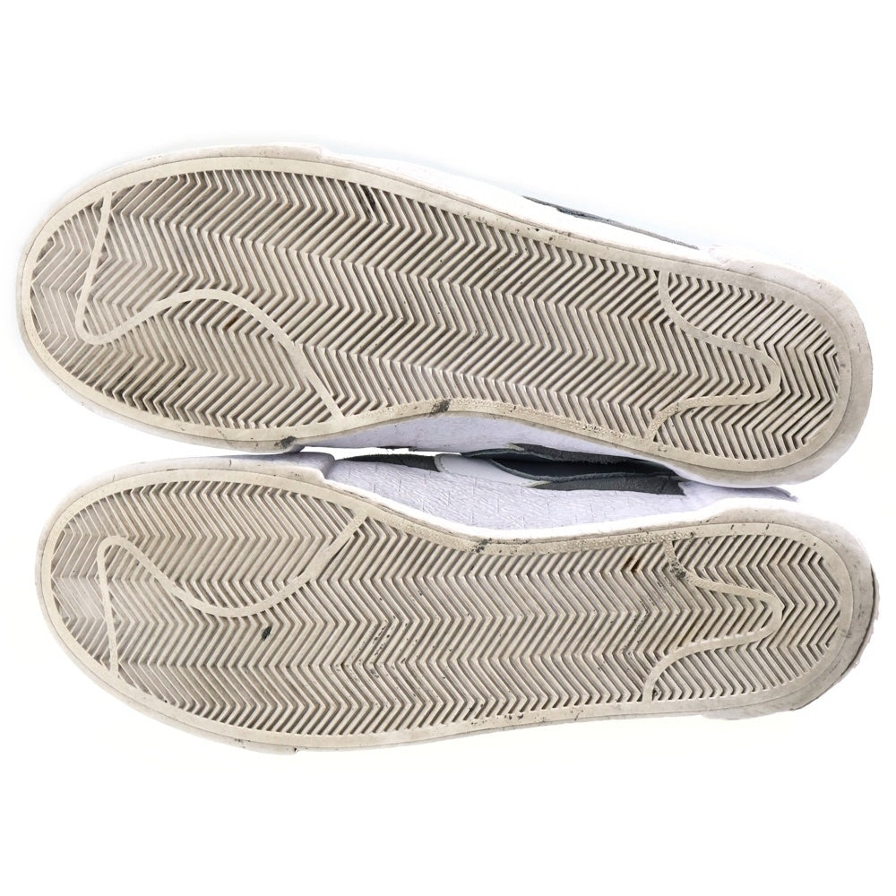 NIKE(ナイキ) ×sacai BLAZER LOW サカイ ブレザー ローカットスニーカー ホワイト/グレー US10.5/28.5cm DD1877-002