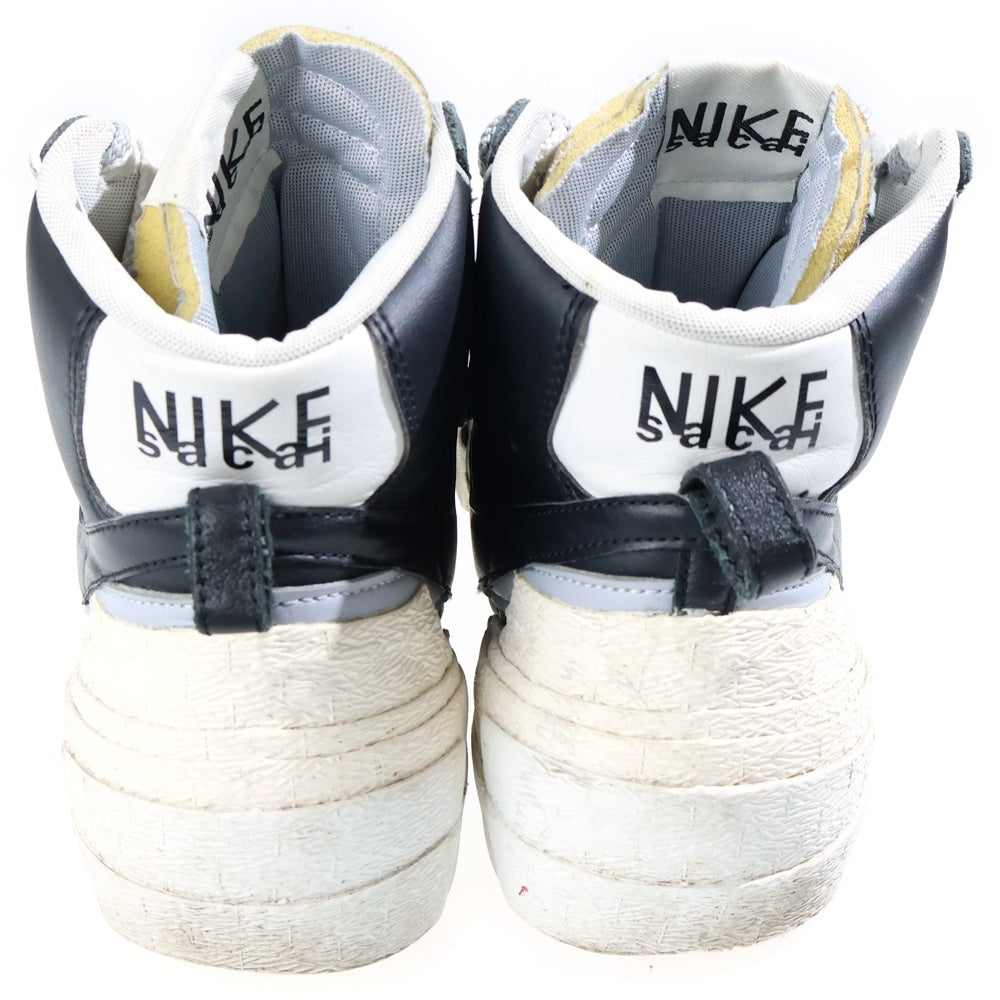 NIKE(ナイキ) ×sacai BLAZER MID サカイ ブレザー ミッドカットスニーカー ブラック/ホワイト US11/29cm BV0072-002