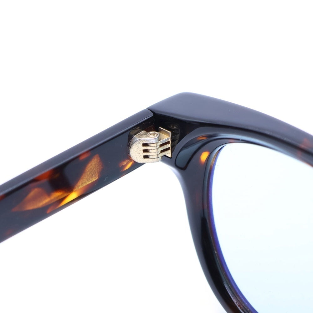 N.S.H(エヌエスエイチ) スターモチーフデザイン ボストン カラーレンズ サングラス メガネ ブラウン