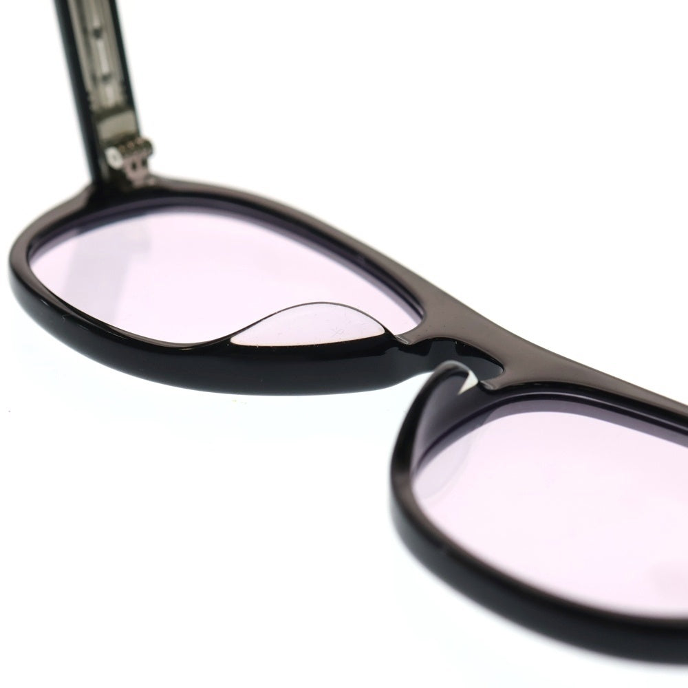 GENTLE MONSTER(ジェントルモンスター) OAA オア ロゴデザイン アセテート アビエーターサングラス メガネ ブラック