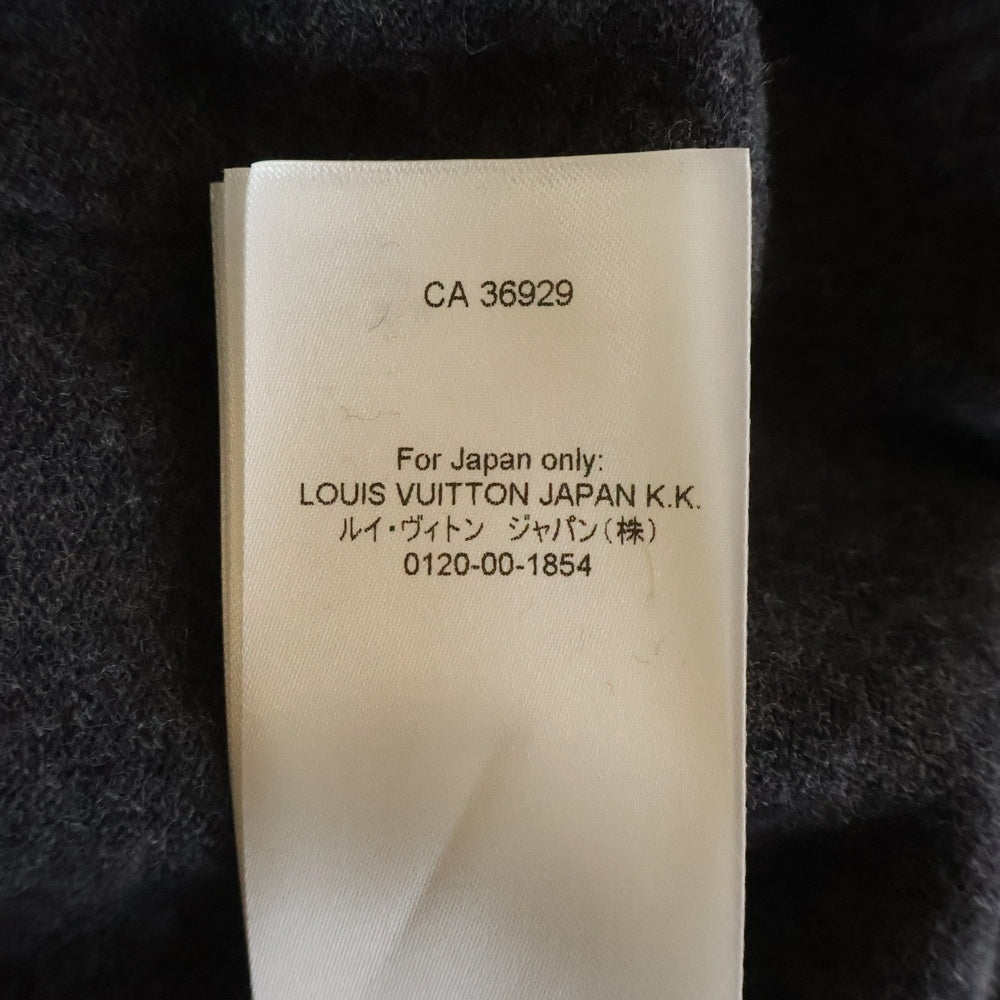 LOUIS VUITTON(ルイヴィトン) 23SS モノグラムミックス カシミヤブレンド ニットカーディガン グレー RM231Q R93 HON43W
