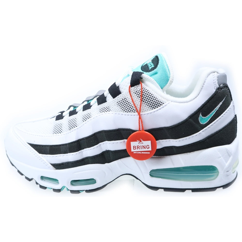 NIKE(ナイキ) AIR MAX 95 OG WHITE AND BLACK エアーマックス 95 ローカットスニーカー ホワイト/ブラック US8/26cm IM7409-100