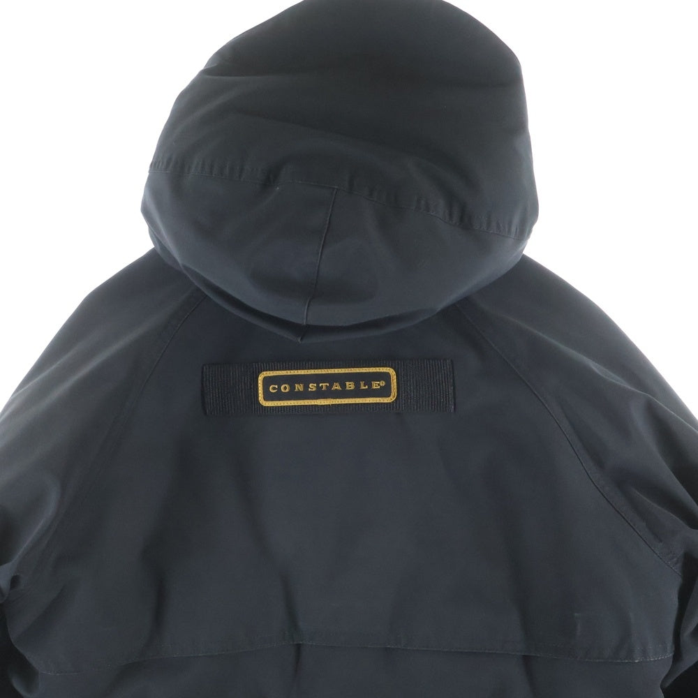 CANADA GOOSE(カナダグース) CONSTABLE PARKA コンスタブルパーカ ロゴパッチ ジップアップ フーデッド ダウンジャケット ブラック 4071MA