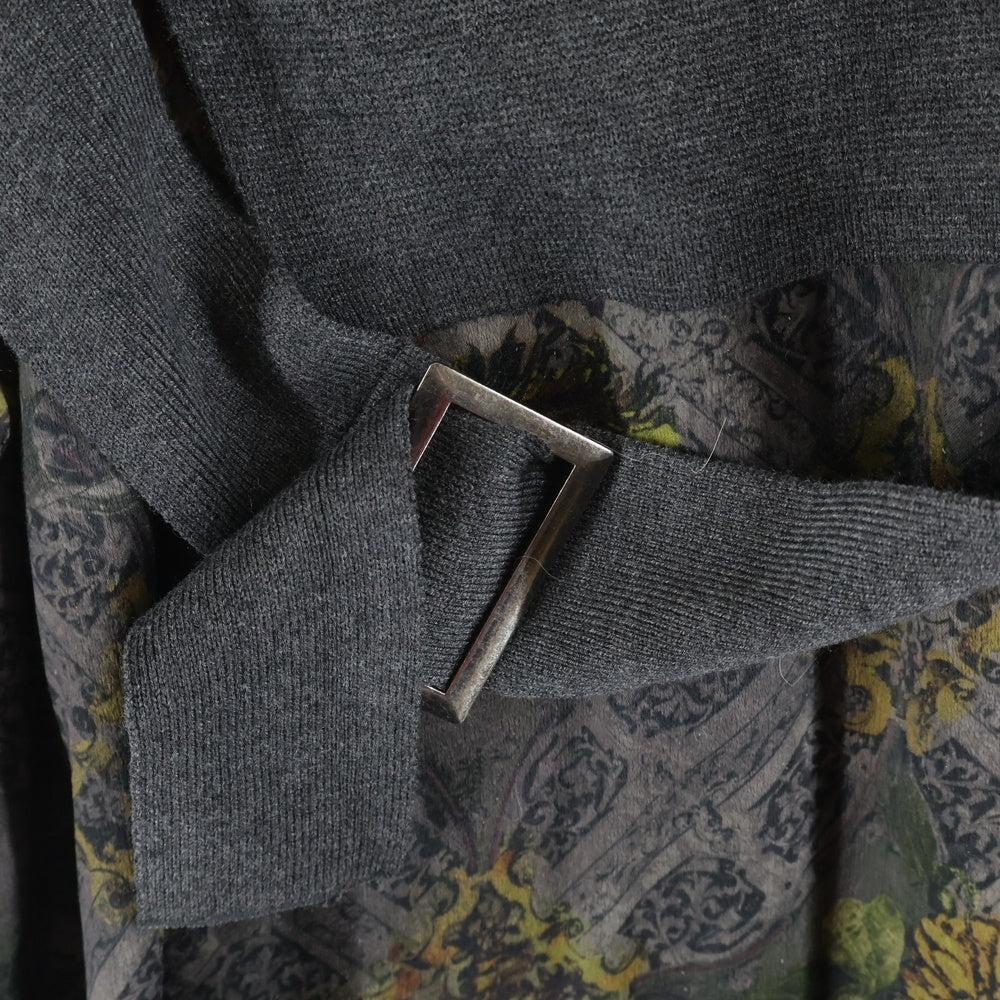 AMERI(アメリ) UNDRESSED NATHALIE VEST SET DRESS アンドレスド ナタリーベストセット 花総柄ドレス ワンピース レディース グレー 02020550471