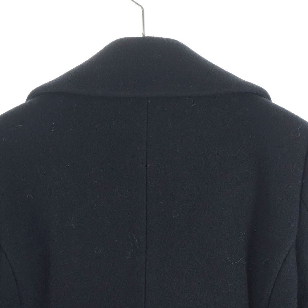 Vivienne Westwood Red Label(ヴィヴィアンウエストウッドレッドレーベル) ダブルブレスト ウール混 ミドルPコート ジャケット レディース ブラック