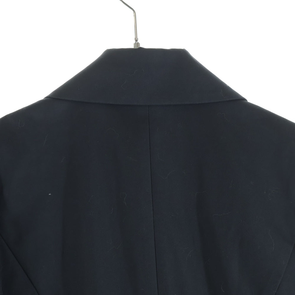 Vivienne Westwood Red Label(ヴィヴィアンウエストウッドレッドレーベル) コットン ラウンドカラー 3B トレンチコート レディース ブラック