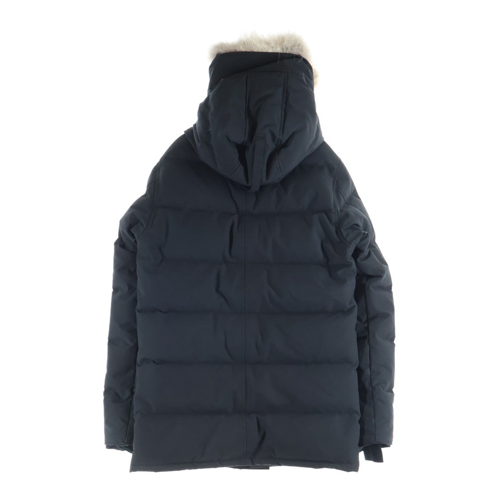 CANADA GOOSE(カナダグース) BLACK LABEL CARSON PARKA カーソンパーカ コヨーテファー フーデット ジップアップ ナイロン ダウンジャケット ブラック 3805MB