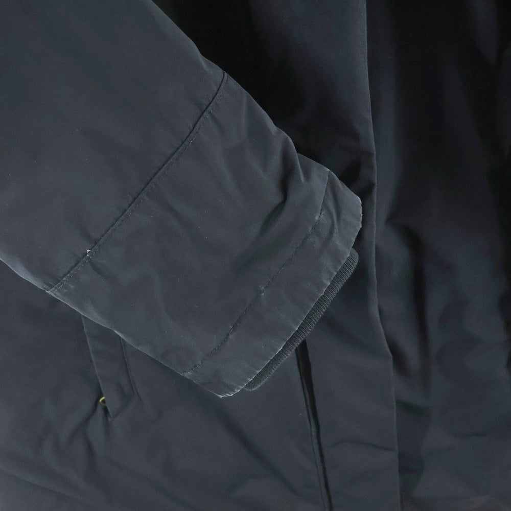 WOOLRICH(ウールリッチ) BOWBRIDGE ボウブリッジ ラビットファー ナイロン フーデッドダウンジャケット レディース ブラック WWCPS2721D