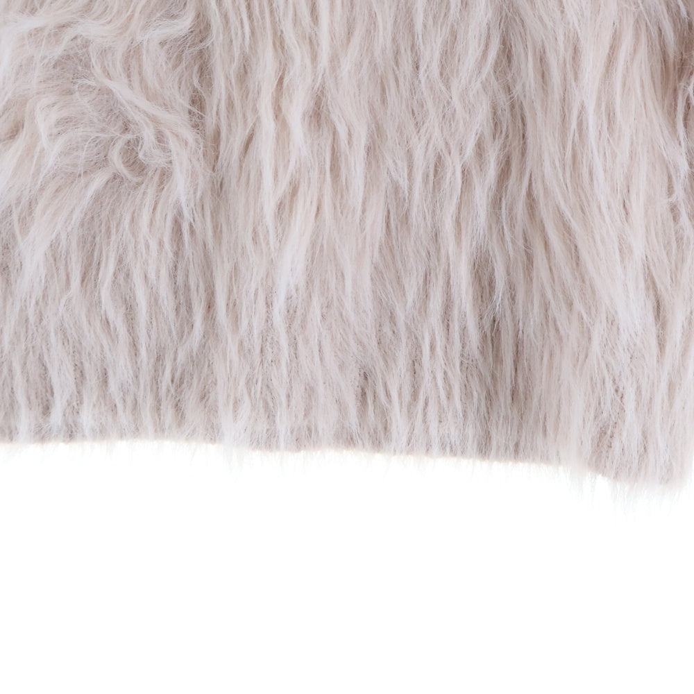 NO BRAND(ノーブランド) MISTREASS ミストレアス FLUFFY RIBBON PUFF KNIT TOP フラッフィー リボン パフ シャギーニットトップス ピンク レディース 253101