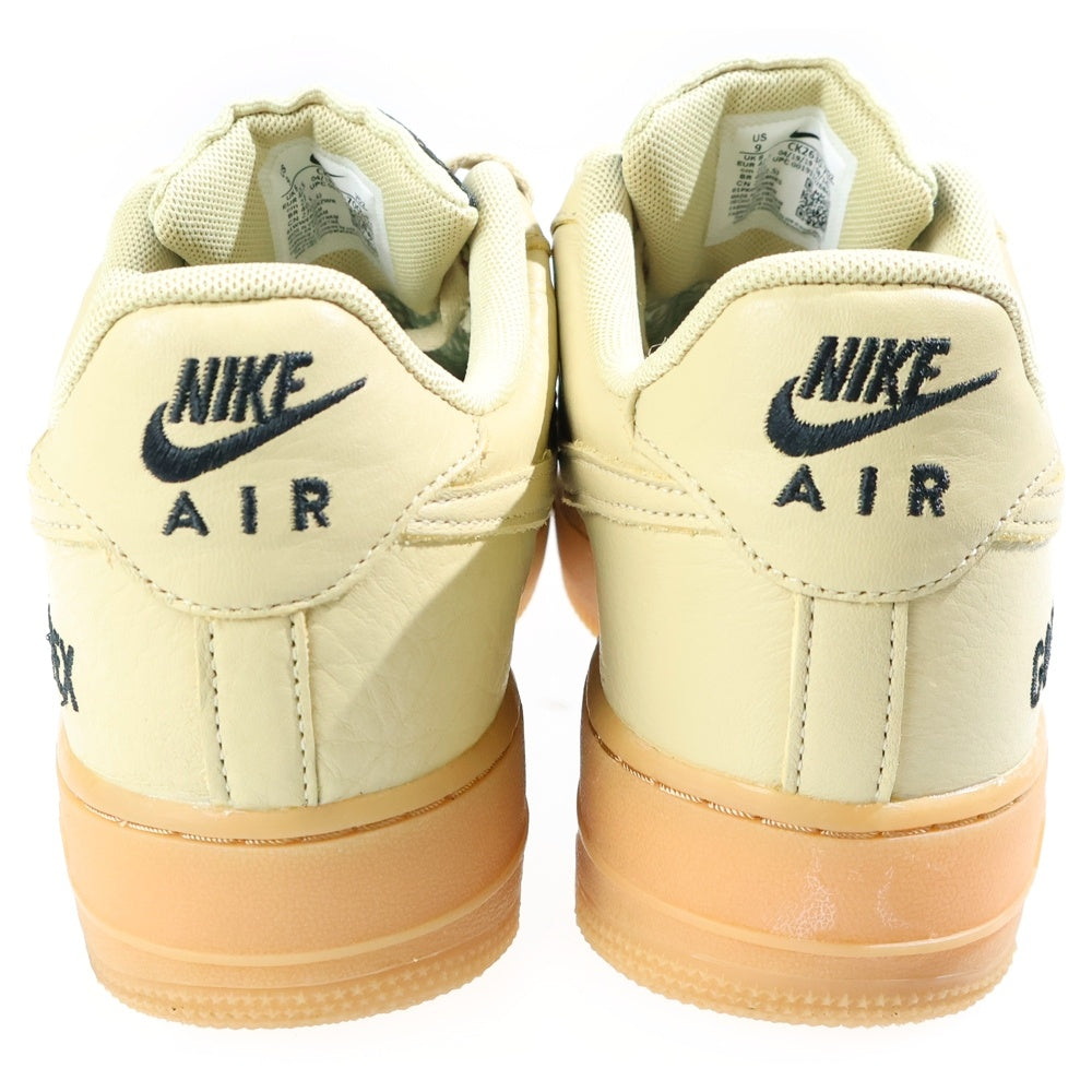 NIKE(ナイキ) AIR FORCE 1 LOW GORE-TEX TEAM GOLD エアフォース1 ゴアテックス チーム ゴールドレースアップ ローカットスニーカー イエロー US9/27cm CK2630-700