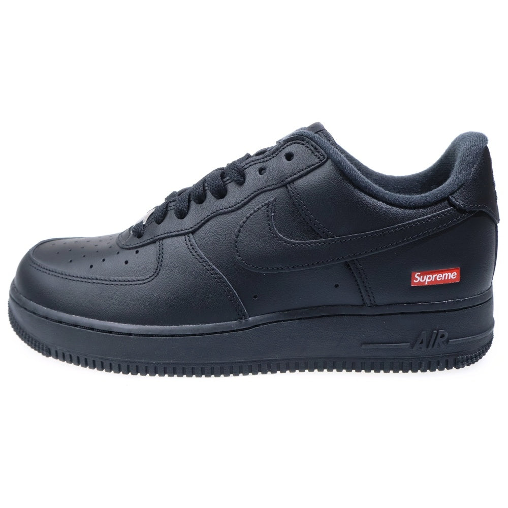 NIKE(ナイキ) ×SUPREME AIR FORCE 1 LOW SP エアフォースワン ローカットスニーカー ブラック US8.5/26.5cm CU9225-001