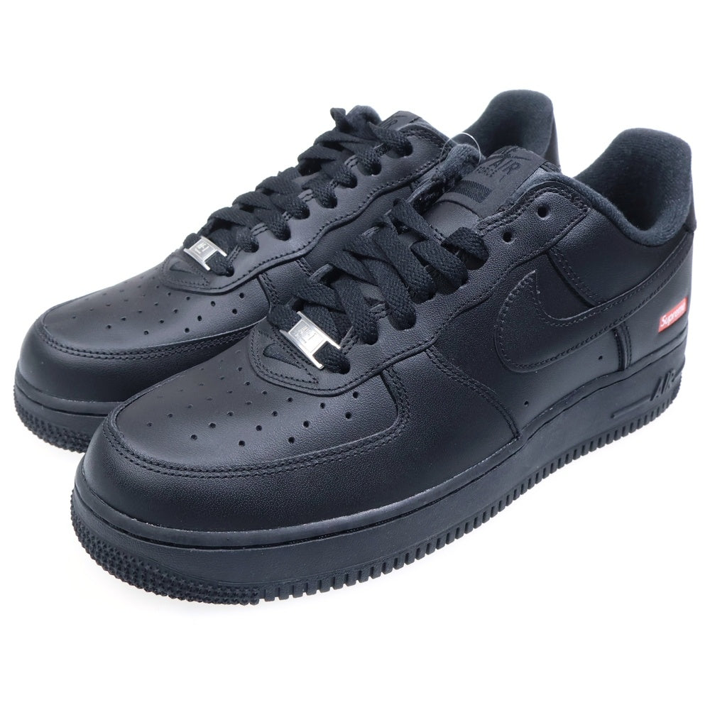 NIKE(ナイキ) ×SUPREME AIR FORCE 1 LOW SP エアフォースワン ローカットスニーカー ブラック US8.5/26.5cm CU9225-001