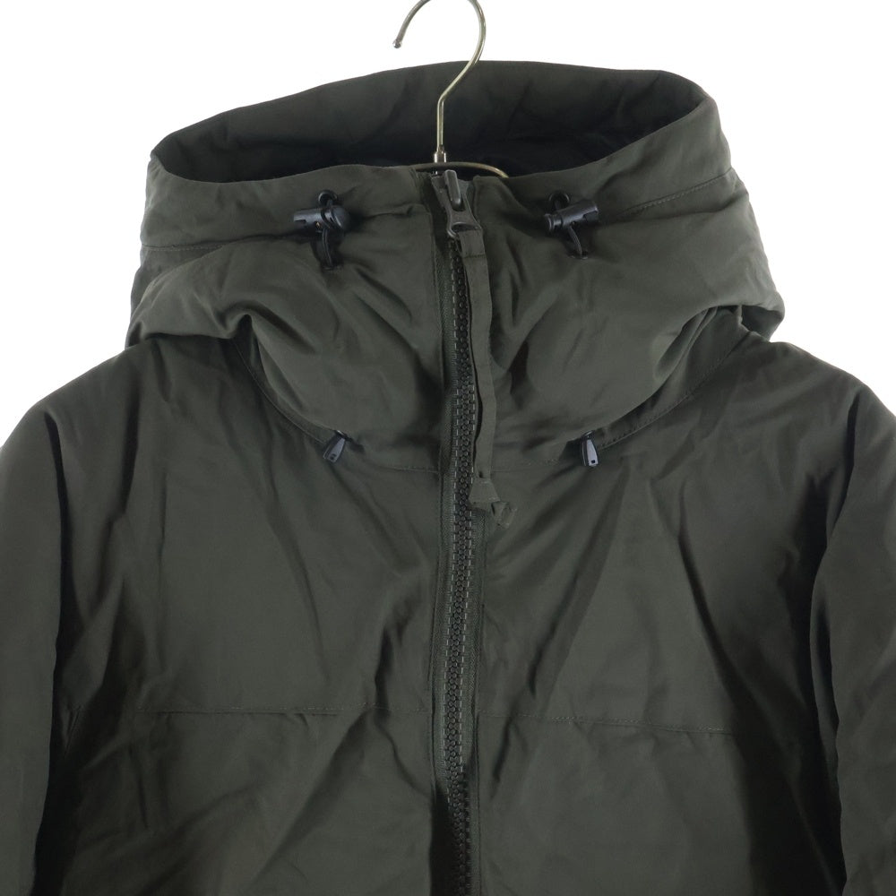 F.C.R.B./F.C.Real Bristol/FCRB(エフシーアールビー/エフシーレアルブリストル) 24AW DOWN HOODED JACKET バックロゴ ダウン フーディ ジャケット カーキ FCRB-242051