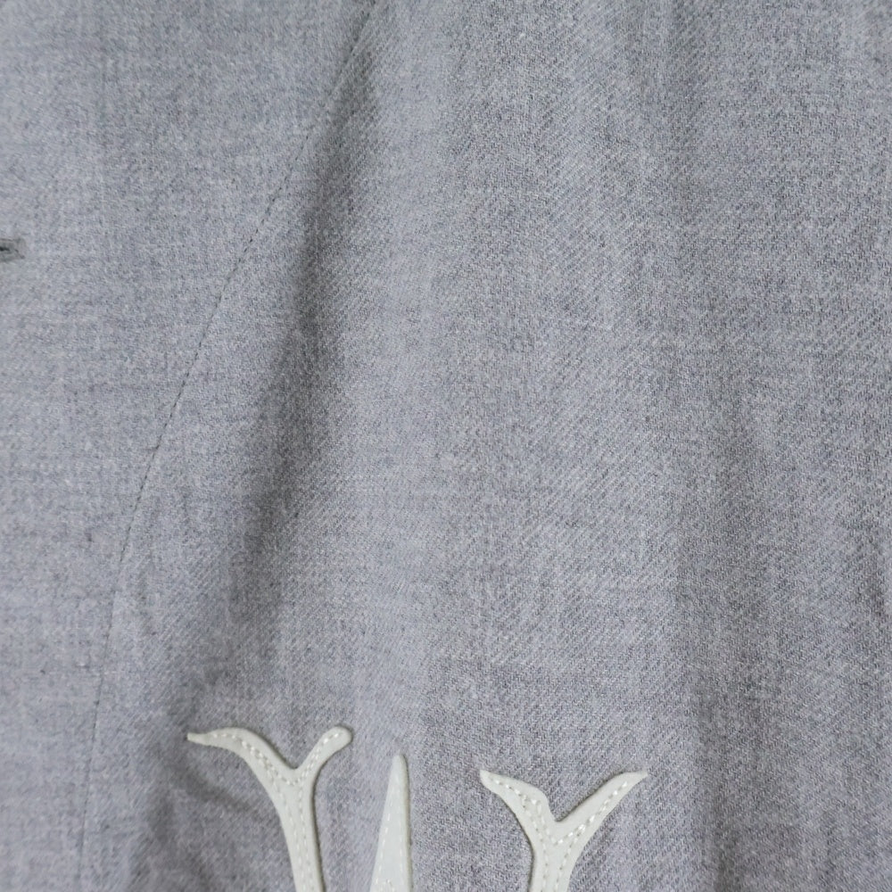 WTAPS(ダブルタップス) 24AW LEAGUE LS SHRIT リーグ ベースボールシャツ グレー 242TQDT-SHM03