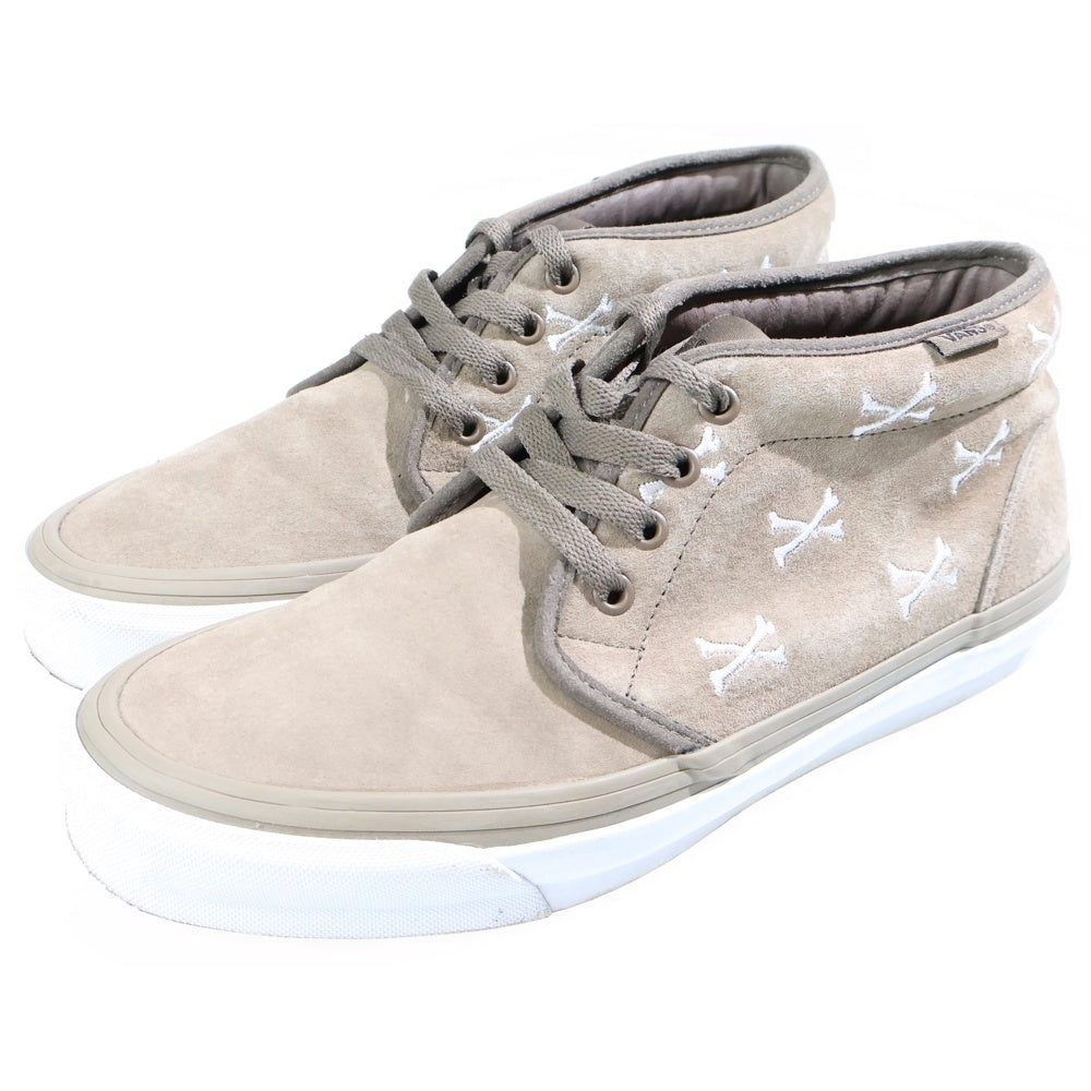 WTAPS(ダブルタップス) ×VAULT BY VANS OG CHUKKA LX COYOTE BROWN ボルトバイヴァンズ オリジナル チャッカブーツ ミッドカットスニーカー US8.5/26.5cm ブラウン 222BWVND-FWM04S