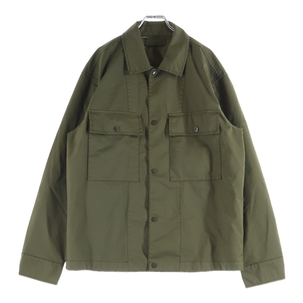 STONE ISLAND(ストーンアイランド) 24AW LIGHT OUTERWEAR GHOST ライト アウターウェア ゴースト シャツジャケット グリーン 8115Q10F2