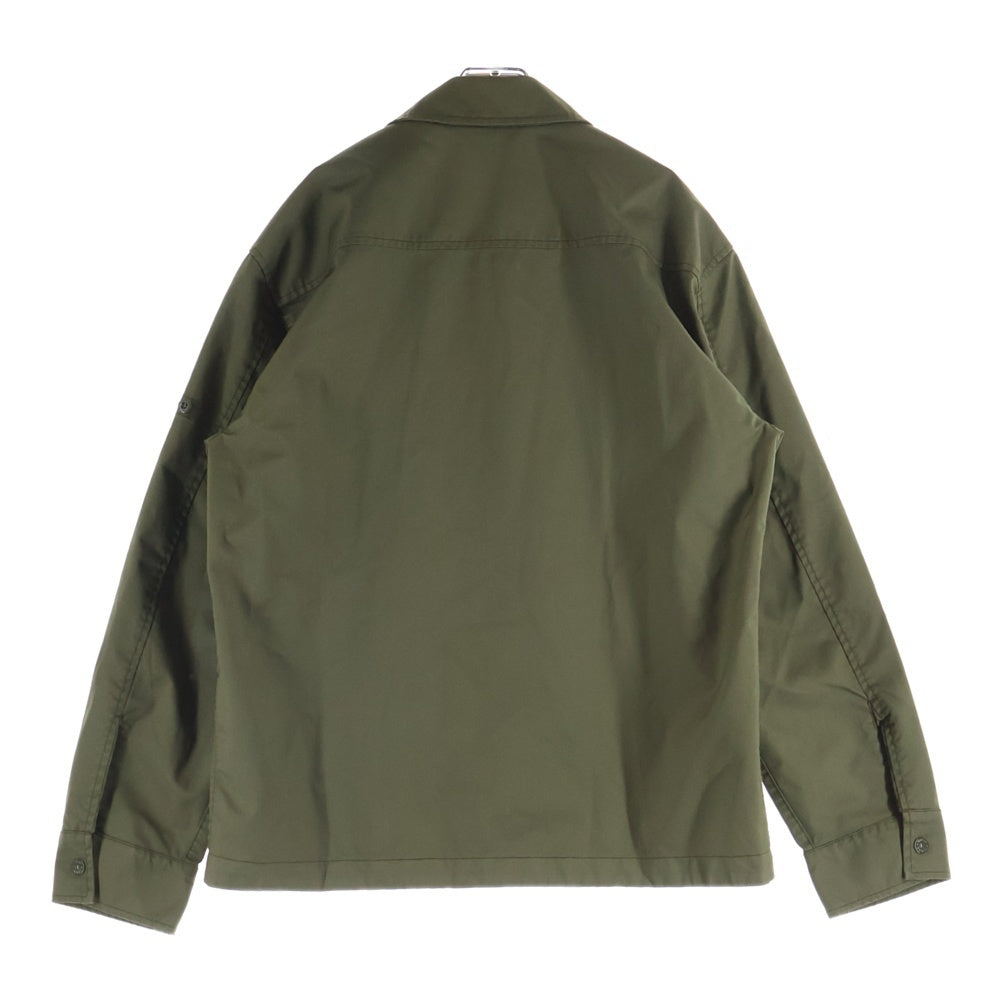 STONE ISLAND(ストーンアイランド) 24AW LIGHT OUTERWEAR GHOST ライト アウターウェア ゴースト シャツジャケット グリーン 8115Q10F2