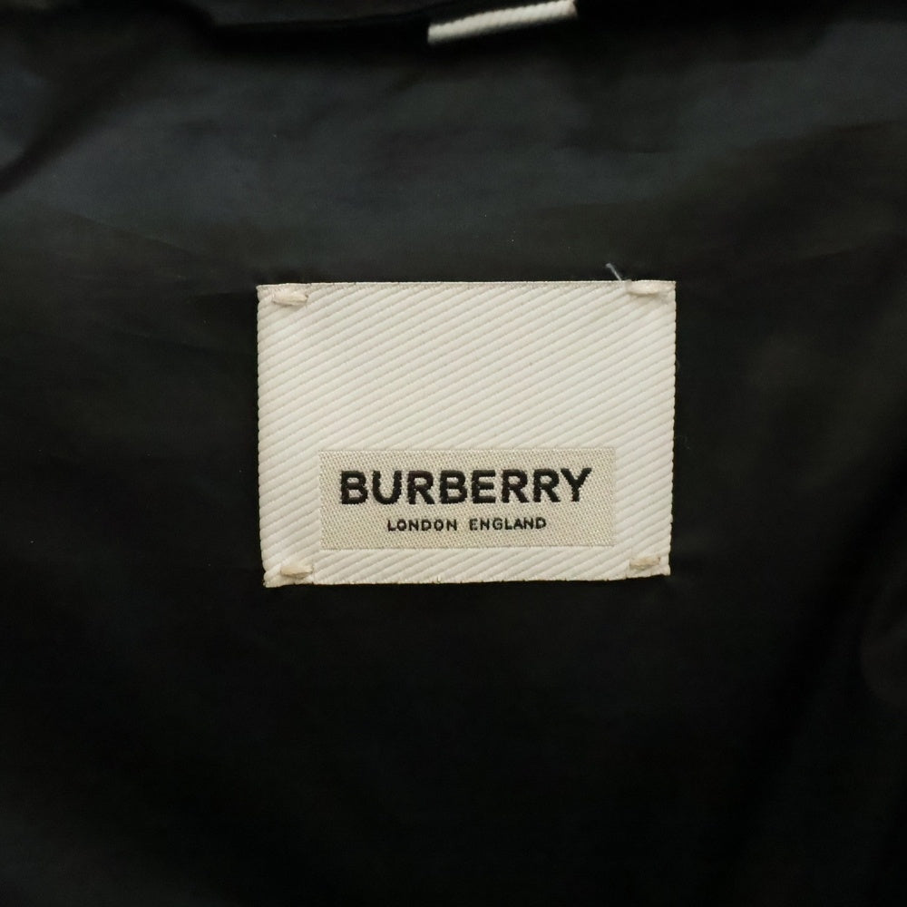 BURBERRY LONDON(バーバリーロンドン) LOCKWELL 2WAY ロックウェル ノバチェック フーデッド ジップアップ ダウンジャケット ブラック 8018731