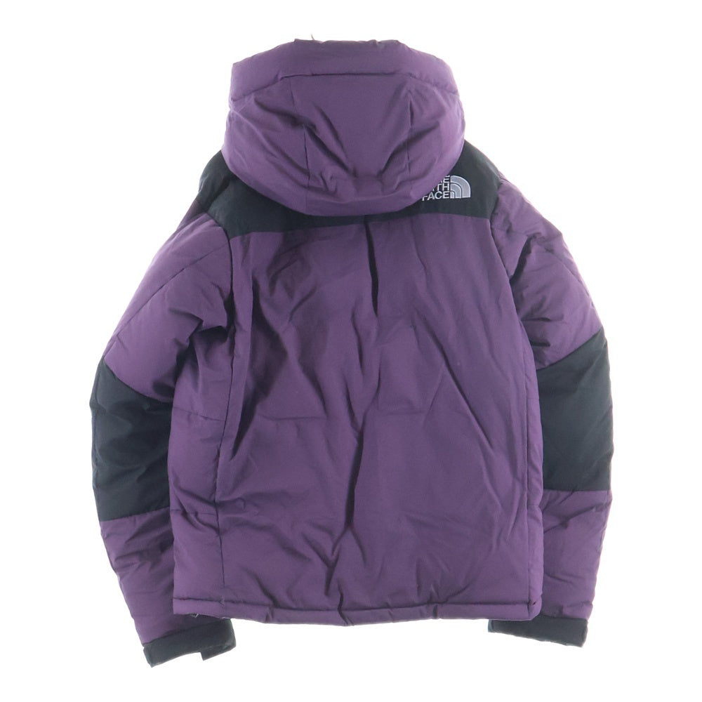 THE NORTH FACE(ザノースフェイス) BALTRO LIGHT JACKET バルトロ ライト マルチポケット ジップアップ フーデットダウンジャケット ブラック/パープル ND91950