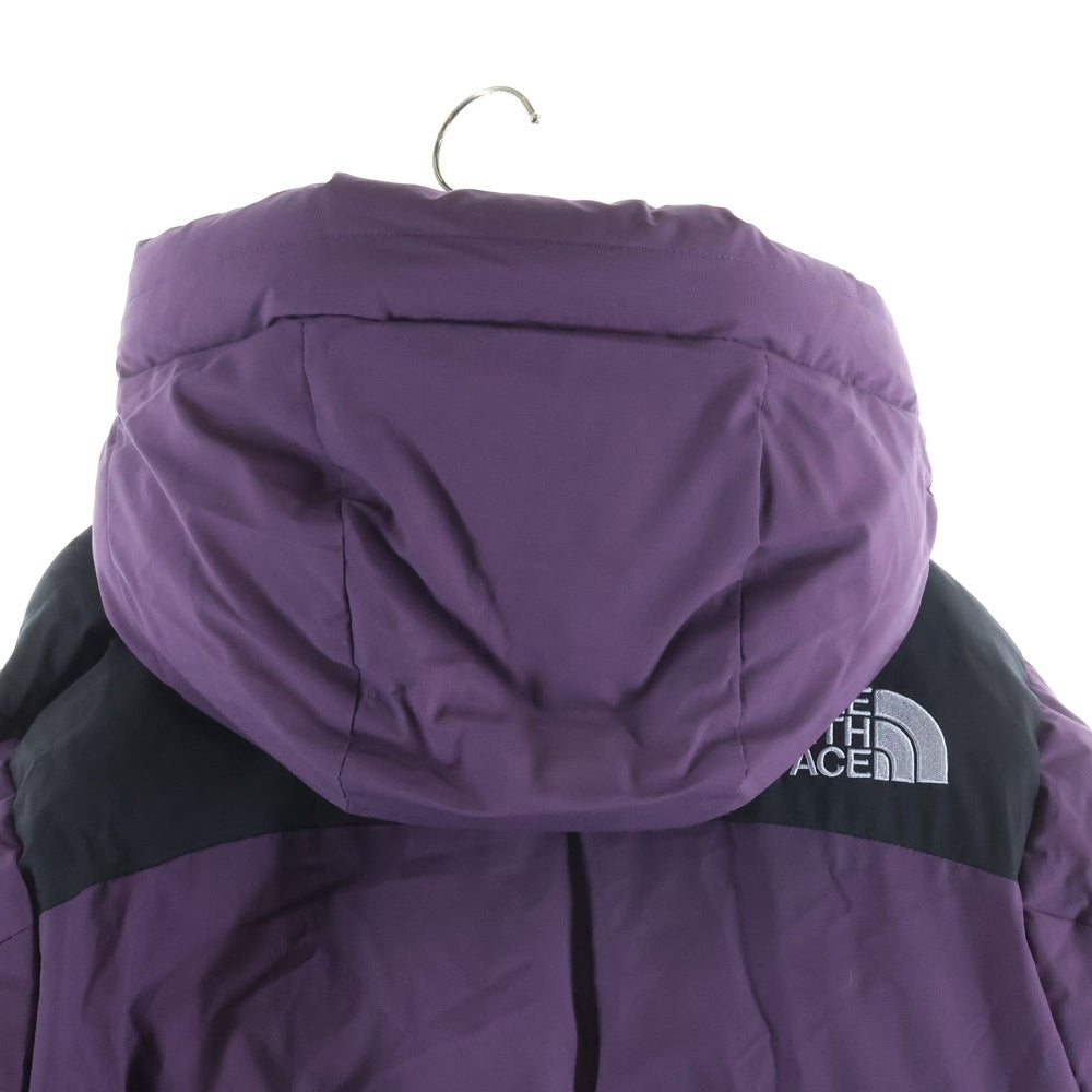 THE NORTH FACE(ザノースフェイス) BALTRO LIGHT JACKET バルトロ ライト マルチポケット ジップアップ フーデットダウンジャケット ブラック/パープル ND91950