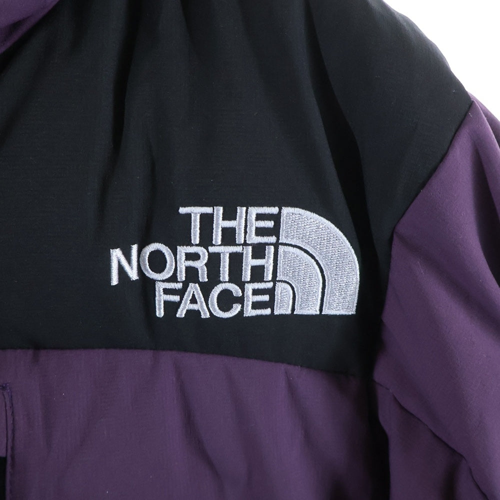 THE NORTH FACE(ザノースフェイス) BALTRO LIGHT JACKET バルトロ ライト マルチポケット ジップアップ フーデットダウンジャケット ブラック/パープル ND91950