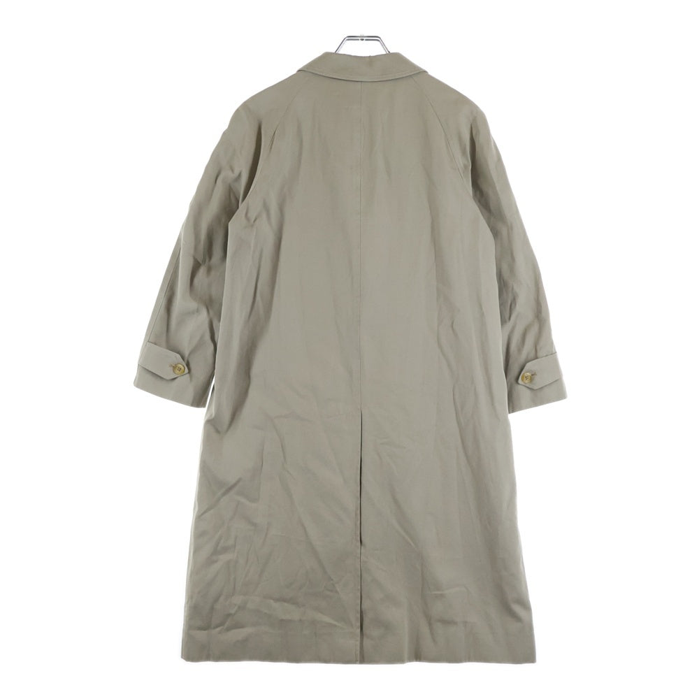BURBERRY(バーバリー) 70S-80S VINTAGE ヴィンテージ 裏地ノヴァチェック ラグランスリーブ ステンカラーコート ベージュ