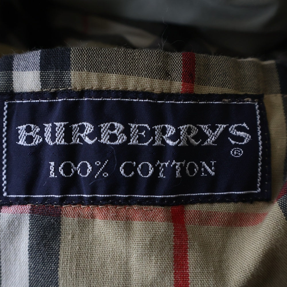 BURBERRY(バーバリー) 70S-80S VINTAGE ヴィンテージ 裏地ノヴァチェック ラグランスリーブ ステンカラーコート ベージュ