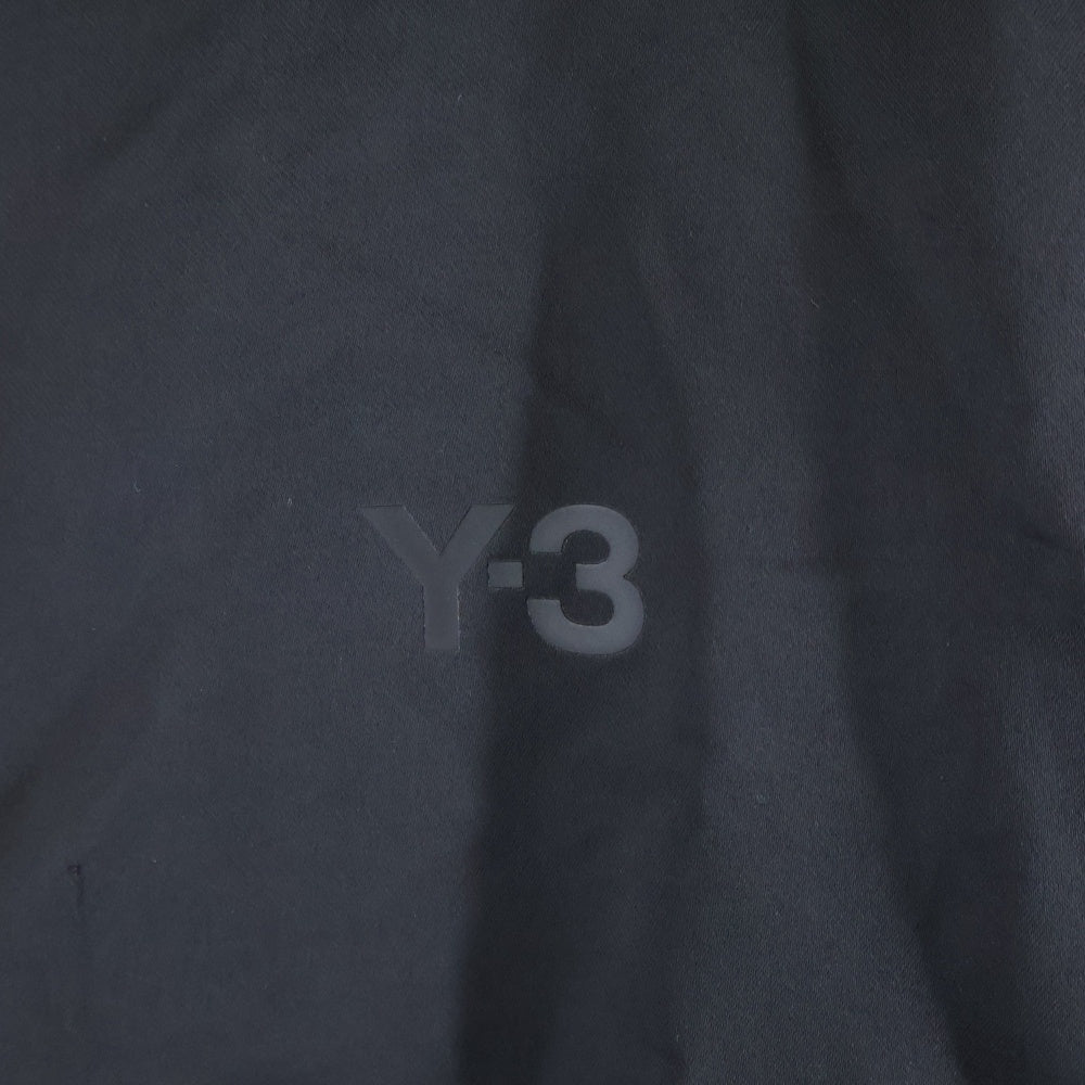 Y-3(ワイスリー) U GFX COACH JKT バックロゴデザイン コットン混 コーチジャケット ブラック JN4883