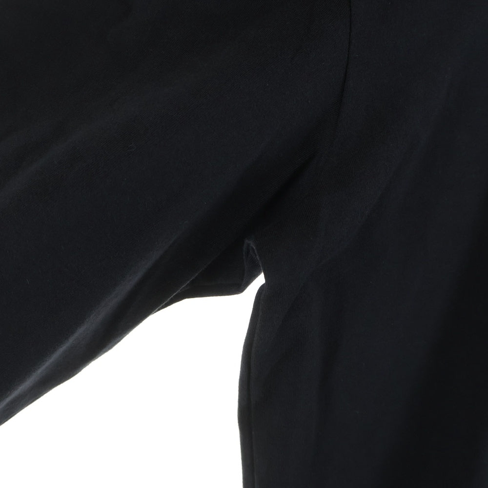Y-3(ワイスリー) GRAPHIC LONG SLEEVE TEE グラフィックデザイン クルーネック カットソー 長袖Tシャツ ブラック JX4747