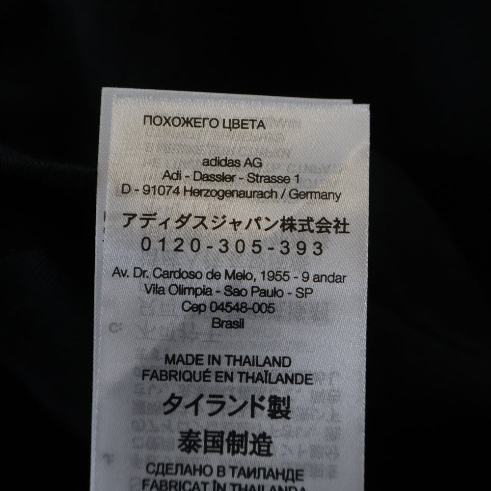 Y-3(ワイスリー) GRAPHIC LONG SLEEVE TEE グラフィックデザイン クルーネック カットソー 長袖Tシャツ ブラック JX4747