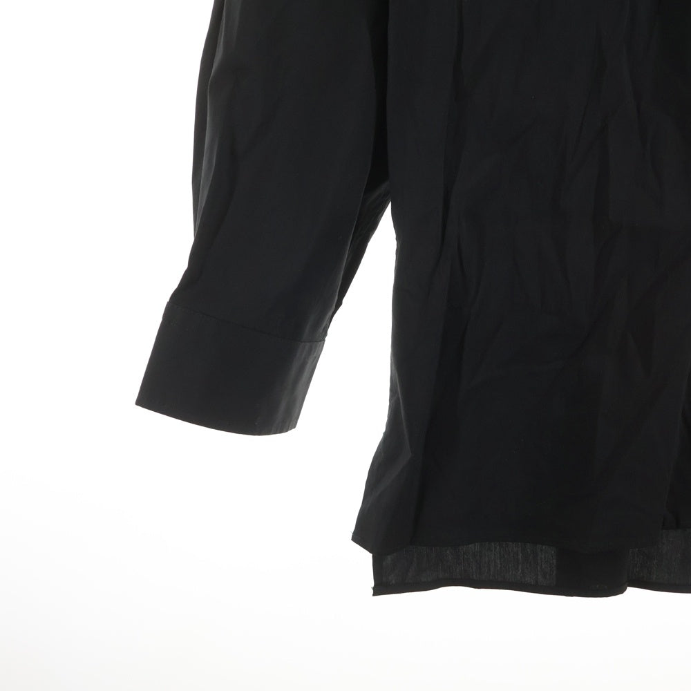 Y-3(ワイスリー) GRAPHIC LOGO SHIRT バック グラフィックロゴデザイン 長袖シャツ ブラック KD2442