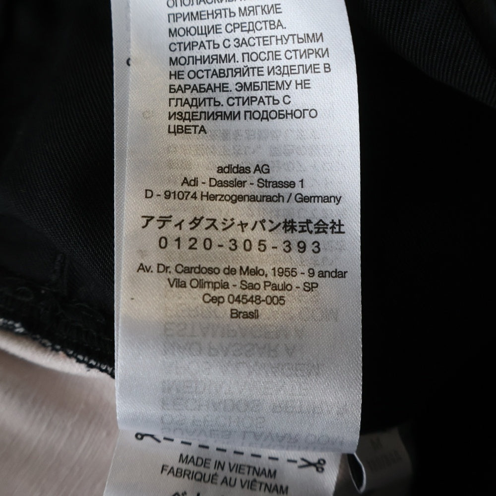 Y-3(ワイスリー) AOP UT TWILL CARGO PANTS 琥珀プリントデザイン ツイル マルチポケット ドローストリング カーゴパンツ ブラック KE2314