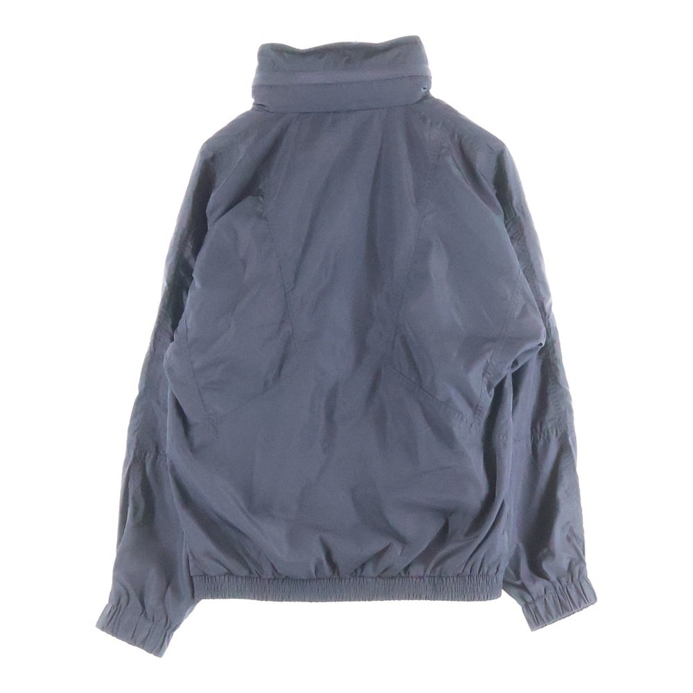 DIESEL(ディーゼル) ナイロン ロゴ刺繍 ジップアップ フィールジャケット グレー A027130HDAD