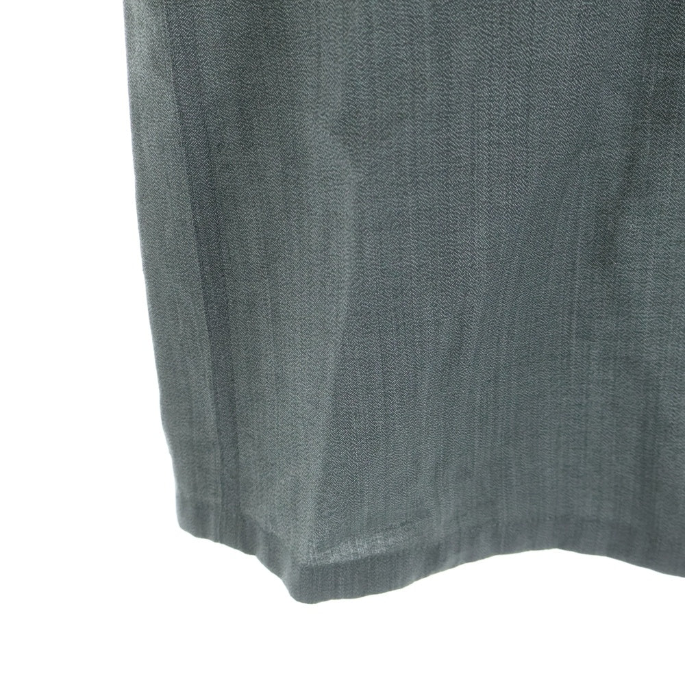 VISVIM(ヴィスヴィム) 22SS FAIRWAY SHIRT P.O S/S フェアウェイ リネン オープンカラー半袖シャツ グリーン 0122105011021