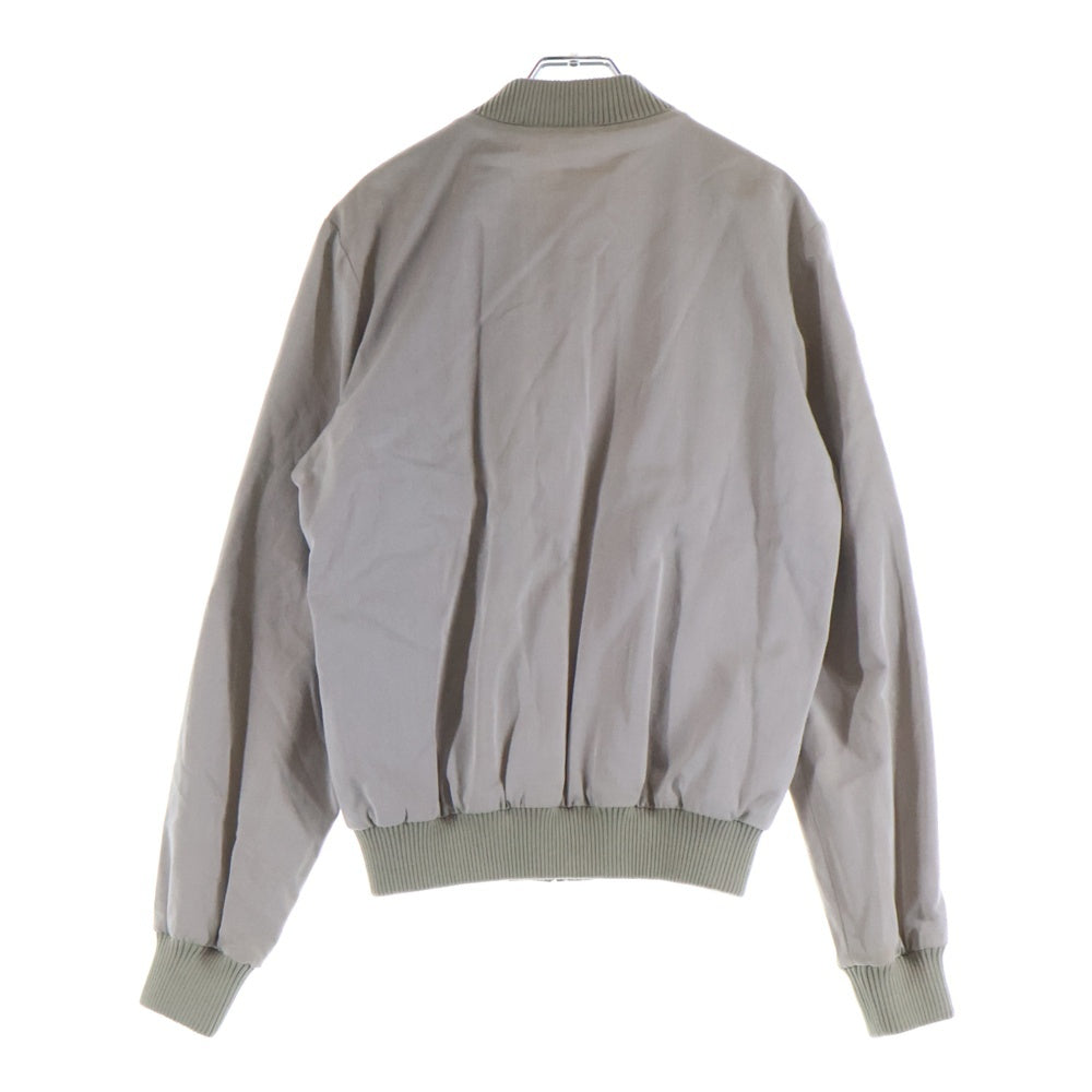 Maison Martin Margiela(メゾンマルタンマルジェラ) ここのえ期 リバーシブル ジップアップ ブルゾンジャケット グレー/アイボリー 30AM034