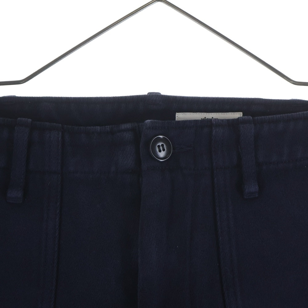 VISVIM(ヴィスヴィム) 19SS HW DRILL MIL PANTS ドリル ミル ベイカー チノパンツ ネイビー 0120105008008