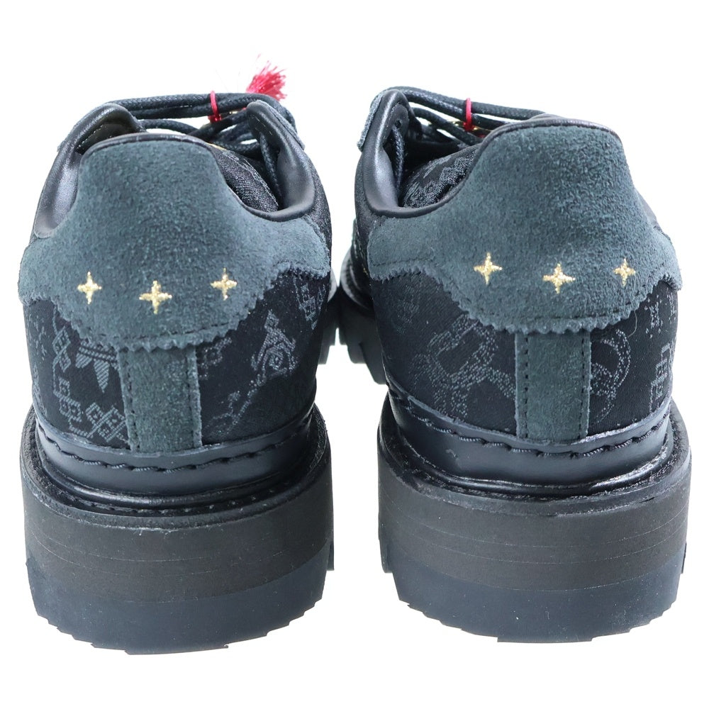 adidas(アディダス) ×CLOT SUPERSTAR LUNAR NEW TEAR ×クロット スーパースター レザーローカットスニーカー ブラック US7/25cm JR5114