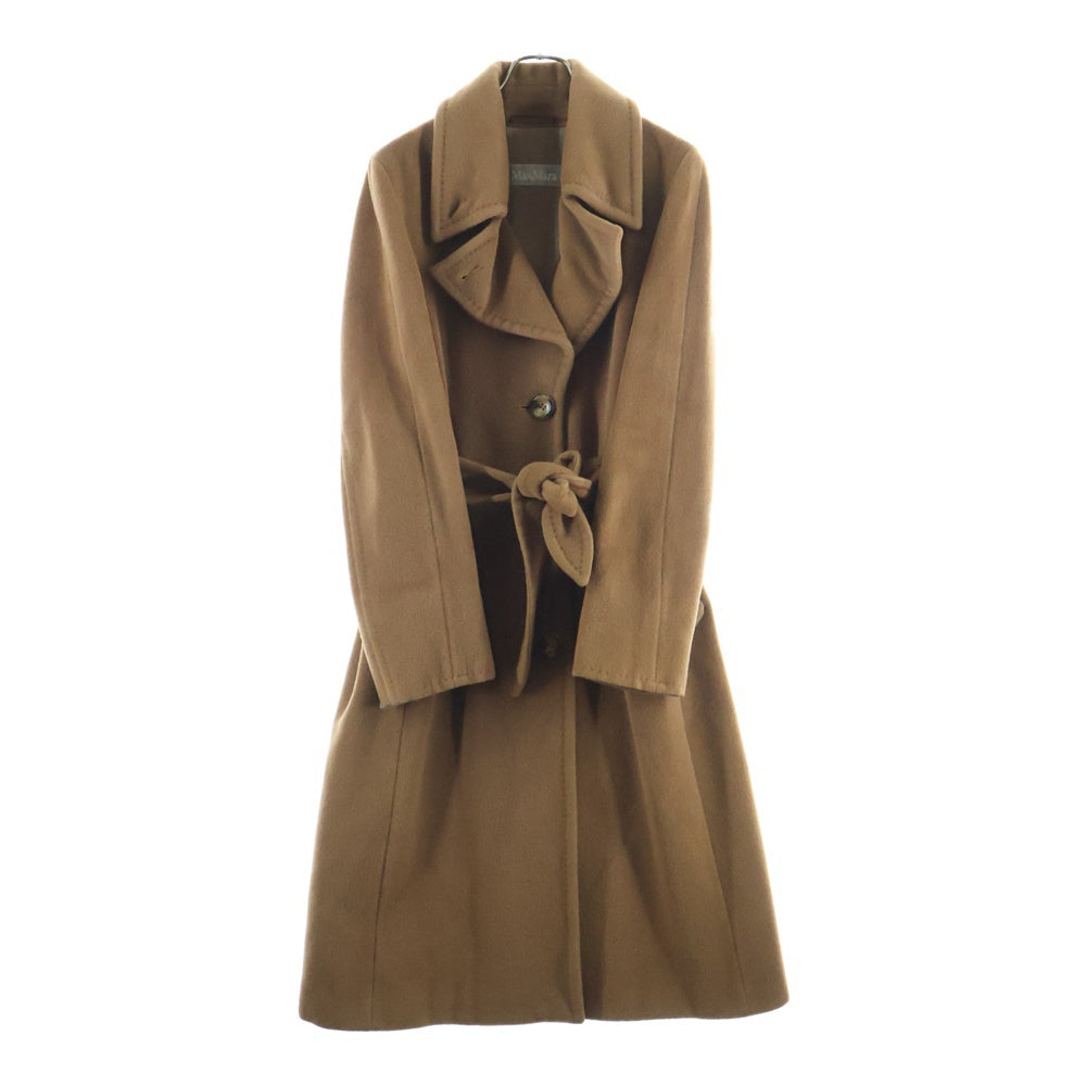 Max Mara(マックスマーラ) ラナヴァージンウール ノッチドラペル 3B トレンチコート レディース ブラウン ラナ 1600016