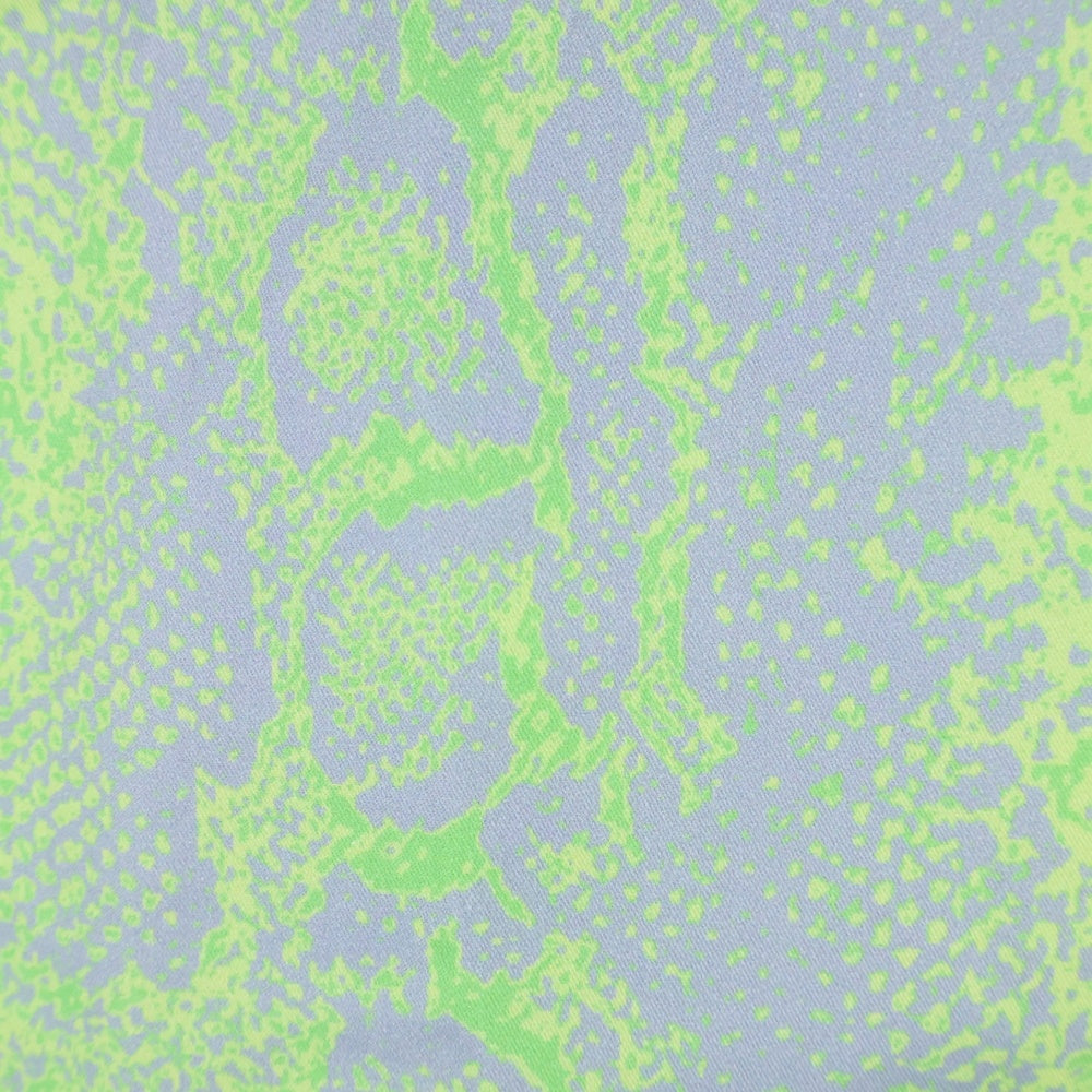 THISISNEVERTHAT(ディスイズネバーザット) PYTHON SS SHIRT パイソン柄 ボタンダウン 半袖シャツ グリーン TN251WSHTS04