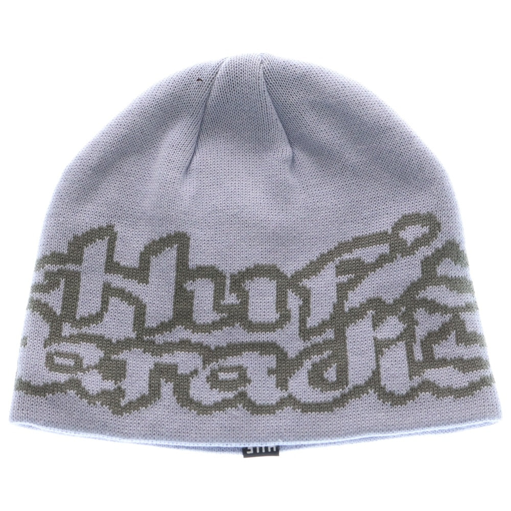 HUF(ハフ) FULL SERVICE BEANIE フルサービス アクリルニットビーニー ニットキャップ ブルー 25M BN80025