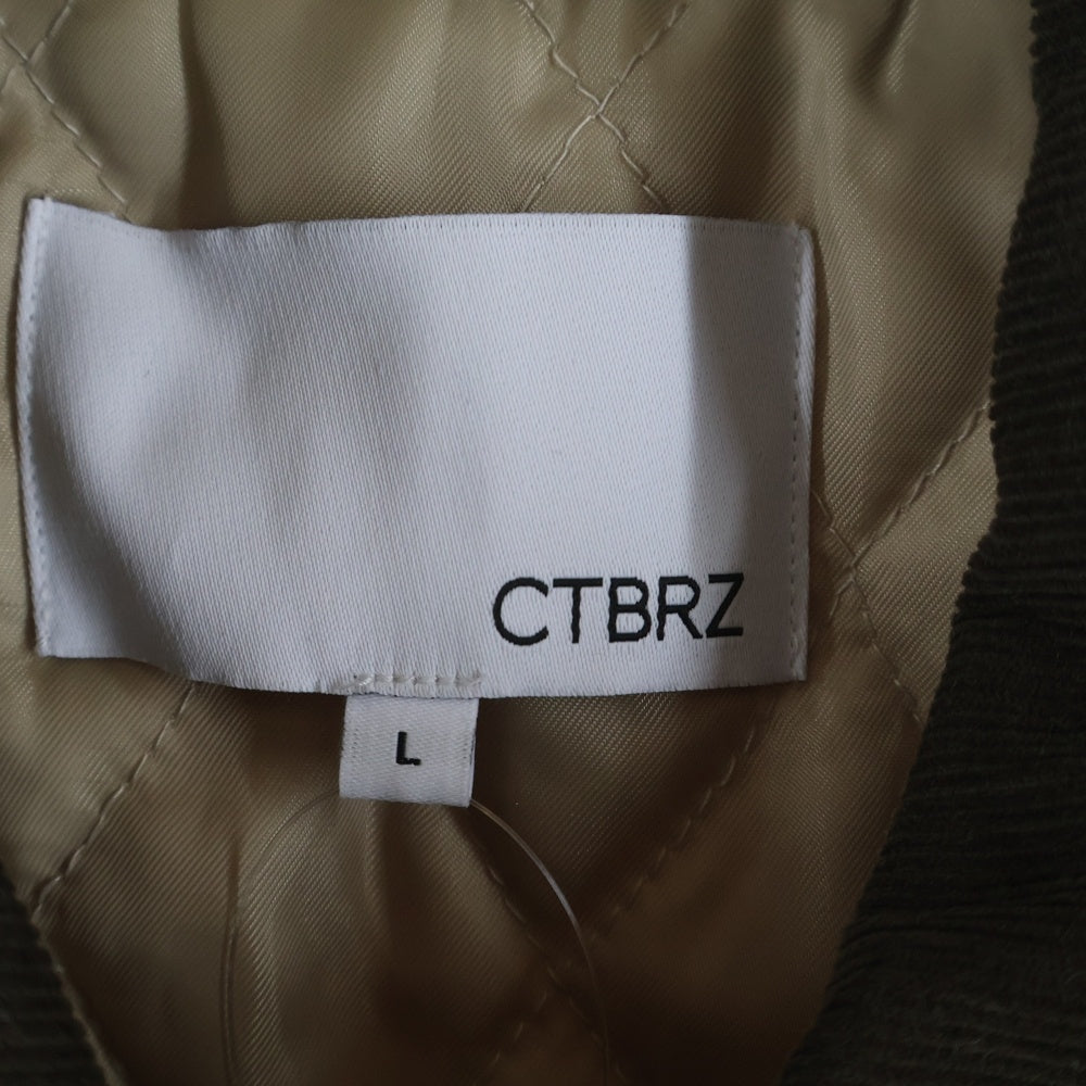 NO BRAND(ノーブランド) CITYBREEZE シティーブリーズ コーデュロイカラー 中綿 コットン ワークジャケット カバーオール ベージュ CUG3JK02