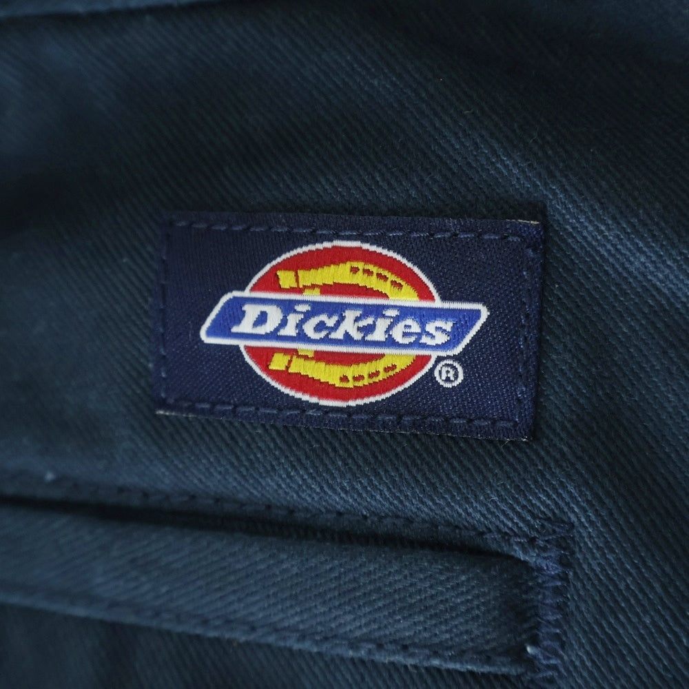Dickies(ディッキーズ) ×ADAM ET ROPE アダムエロペ バイカラーデザイン ダブルニー ワイド ルーズ チノワークパンツ ネイビー/グレー GKS-43260