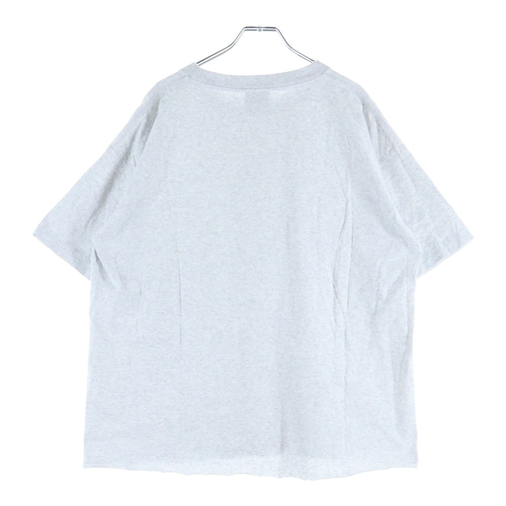 BoTT(ボット) 23SS ALPHABET TEE アルファベット フロントプリントTシャツ 半袖クルーネックカットソー グレー