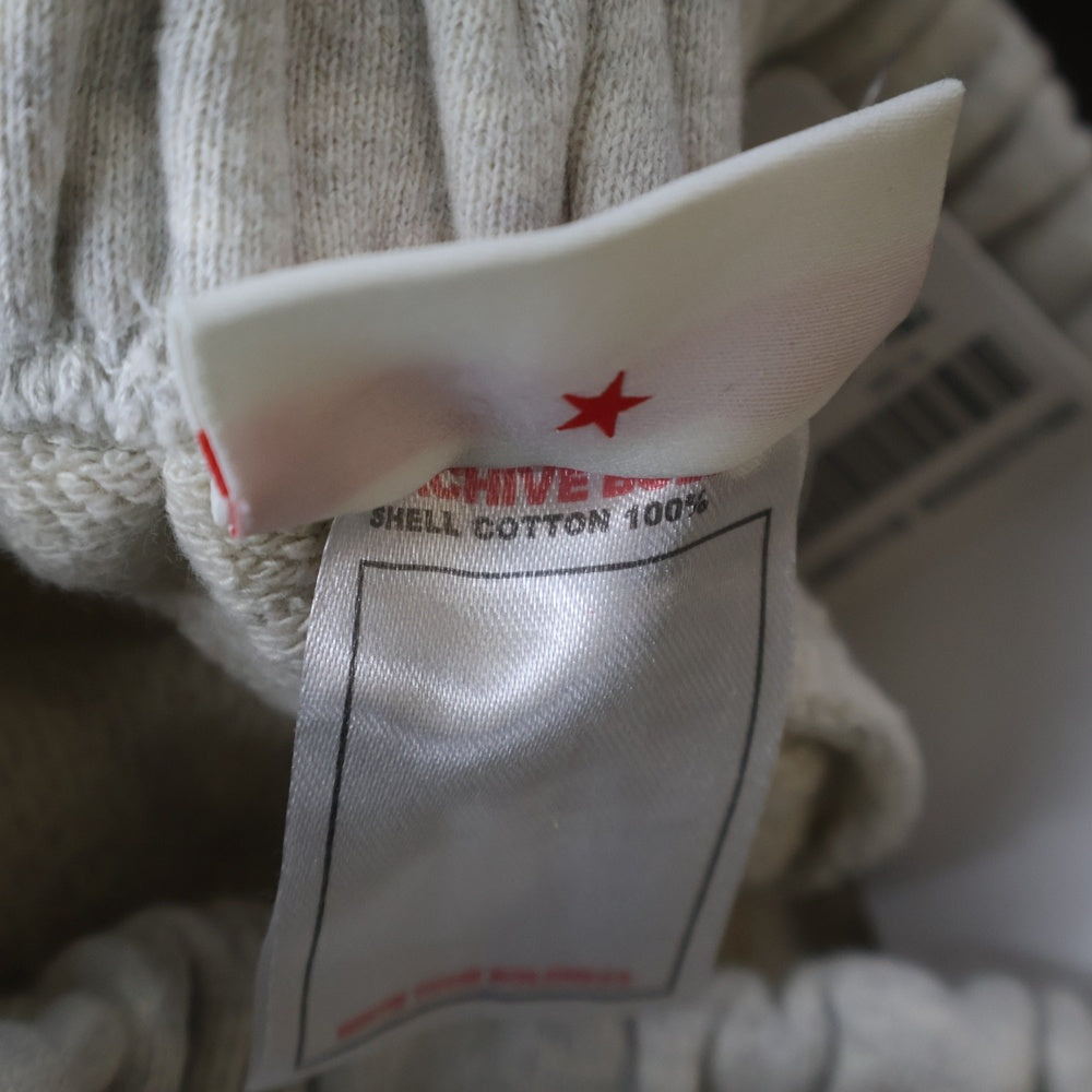 NO BRAND(ノーブランド) ARCHIEVE BOLD(アーカイブボールド)939 Logo sweats pants フロントロゴプリント スウェットロングパンツ グレー