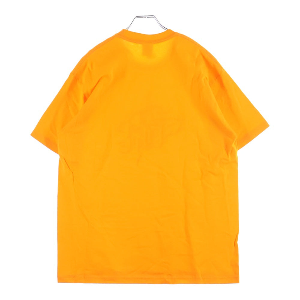 SUPREME(シュプリーム) 24AW Smoke Tee スモーク ロゴプリントTシャツ 半袖クルーネックカットソー オレンジ