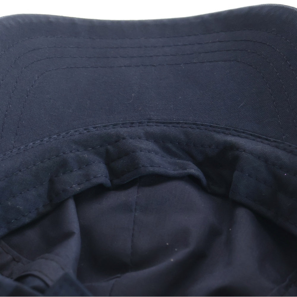 Mardi Mercredi(マルディメクルディ) CAP CLOVERMARDI BOUCLE ブークレークローバーパッチ ベースボールキャップ 帽子 ネイビー