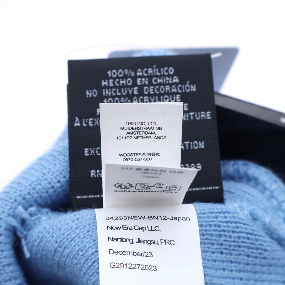 SUPREME(シュプリーム) 24SS New Era Salvation Beanie ニューエラ サルベーションロゴニットビーニー ニット帽 帽子 ブルー