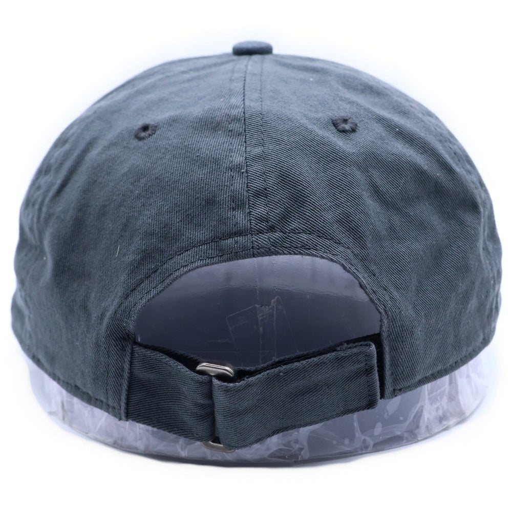 THISISNEVERTHAT(ディスイズネバーザット) OVERDYED LION CAP オーバーダイ加工 ライオン フロントロゴ ベースボールキャップ 帽子 グレー TN243WHWBC11